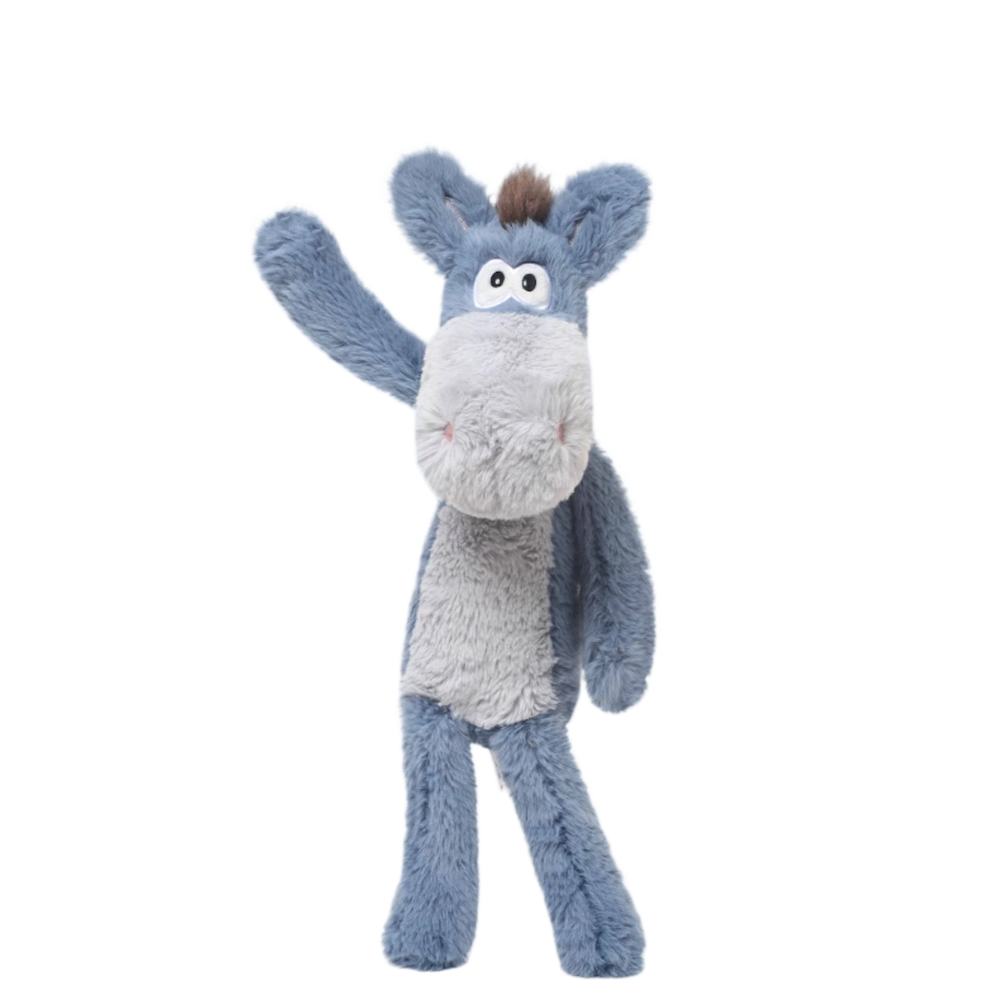 Randy Little Blue Donkey Plush Toy