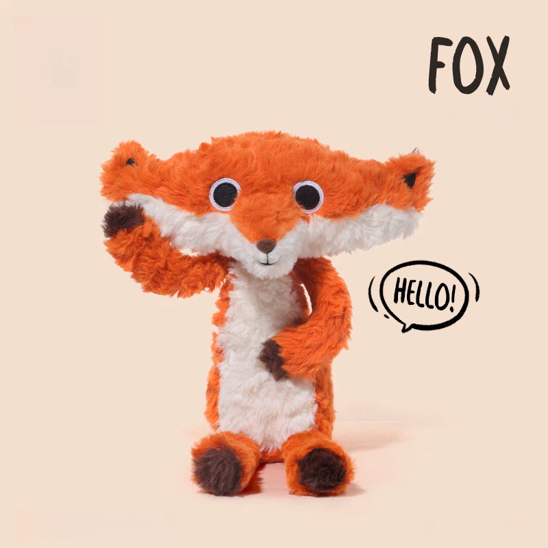Adorable Long Head Fox Stuffed Animal Soft Plush Toy