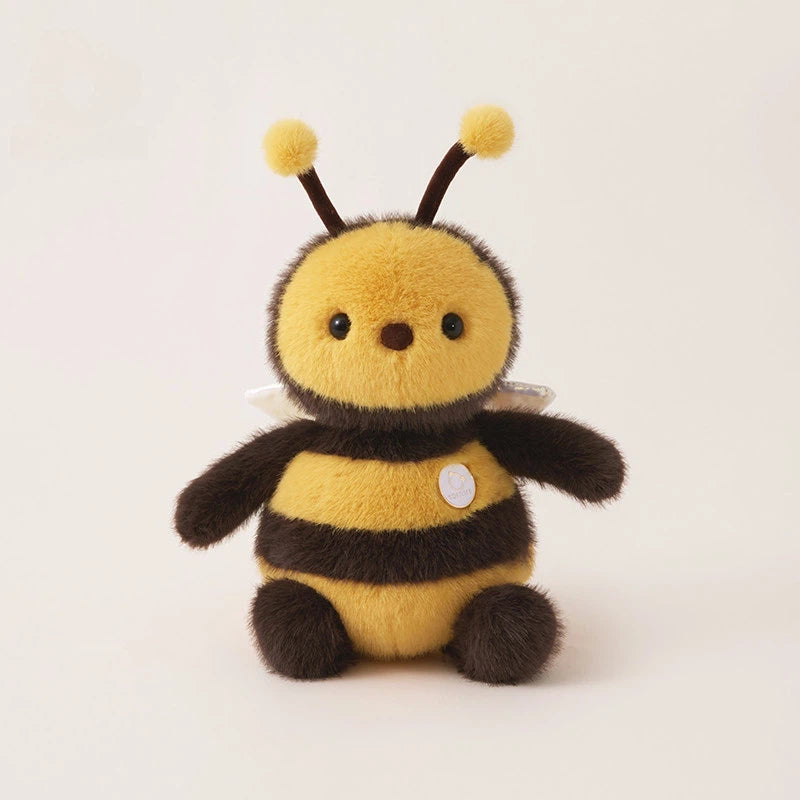 Cute Fuzzy Honey Bee Plush Toy
