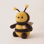 Cute Fuzzy Honey Bee Plush Toy