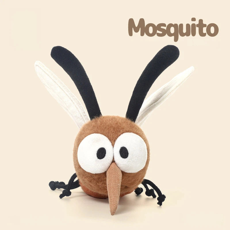 Quirky Mosquito Plush Toy Funny Stuffed Insect Doll Gift