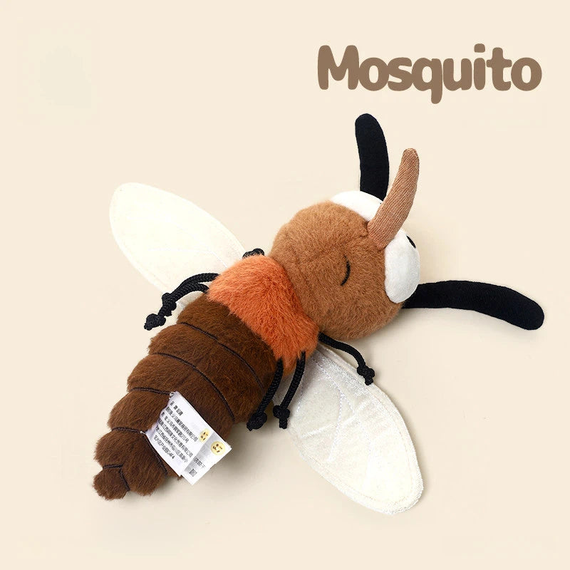 Quirky Mosquito Plush Toy Funny Stuffed Insect Doll Gift