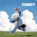 Randy Little Blue Donkey Plush Toy