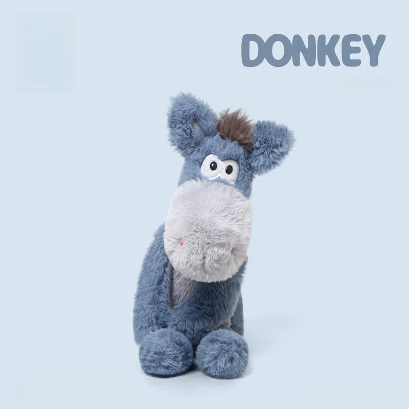 Randy Little Blue Donkey Plush Toy