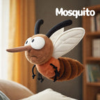 Quirky Mosquito Plush Toy Funny Stuffed Insect Doll Gift