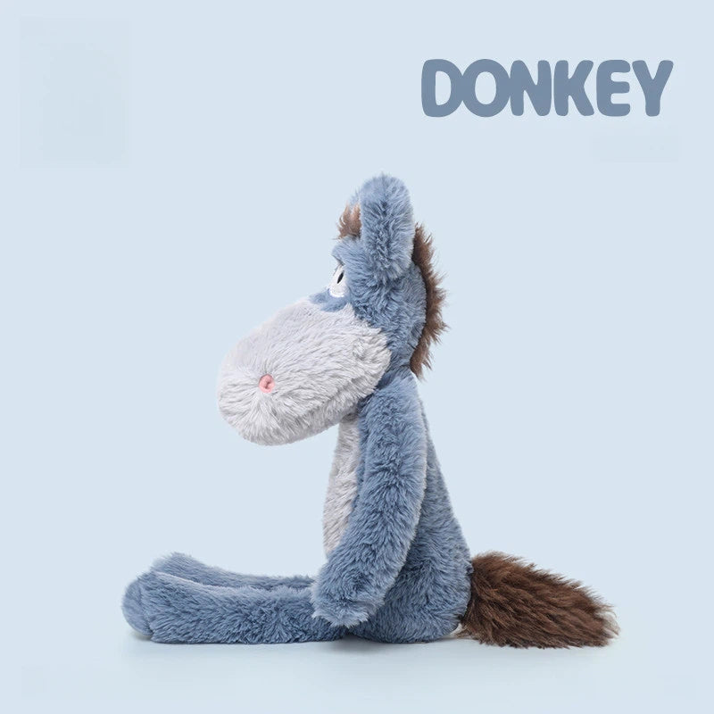 Randy Little Blue Donkey Plush Toy