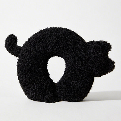 Creative Cute Black Cat U-Shaped Neck Pillow