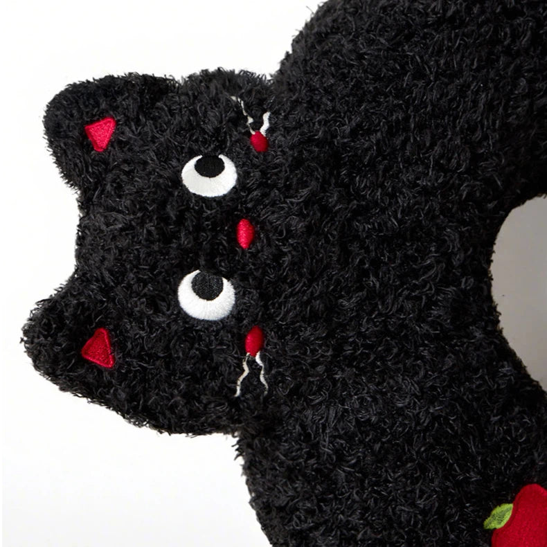 Creative Cute Black Cat U-Shaped Neck Pillow