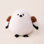 Fluffy White Tit Plush Toy