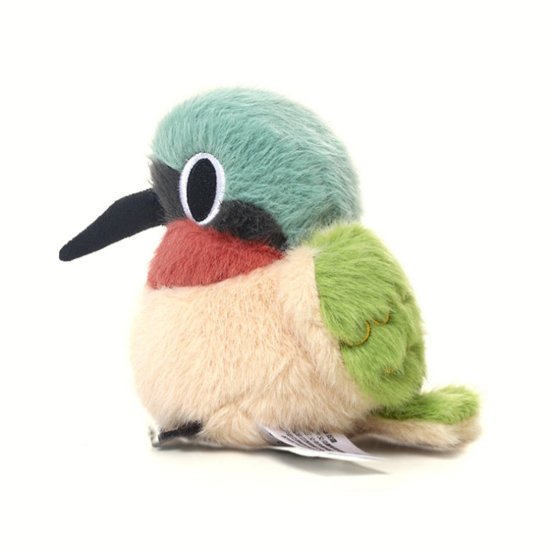 Adorable Fork-tailed Sunbird Stuffed Animal Cute Bird Plush Toy