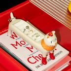 Circus Cat Ring Holder, Cute Resin Jewelry Organizer for Desk