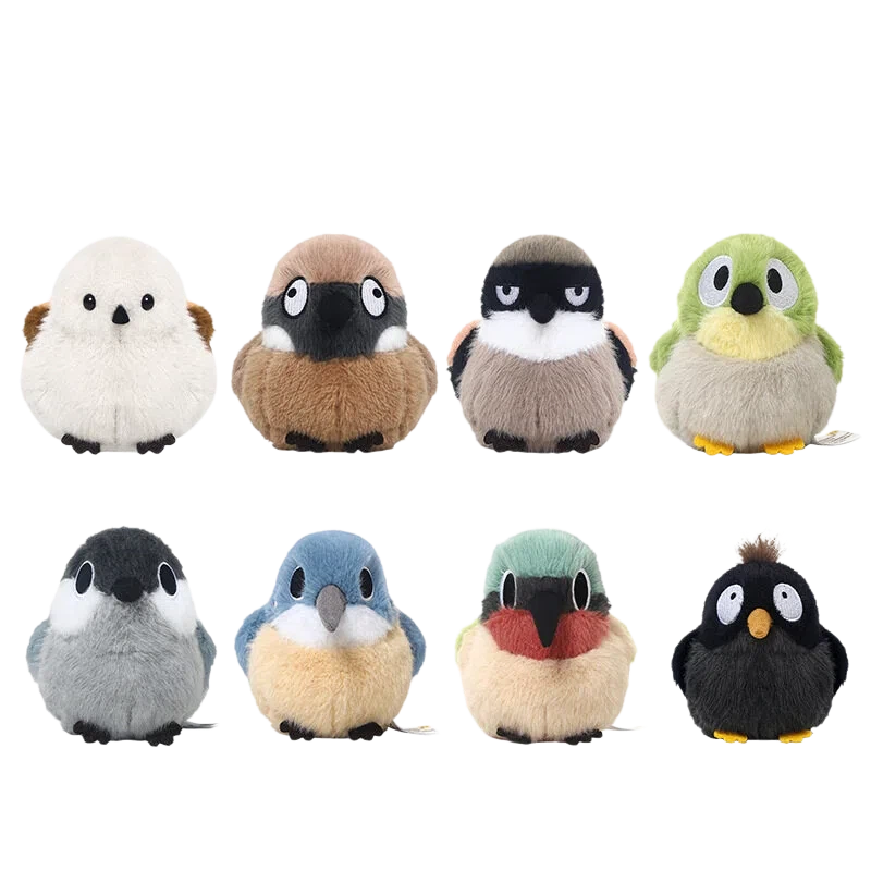 Adorable Fork-tailed Sunbird Stuffed Animal Cute Bird Plush Toy