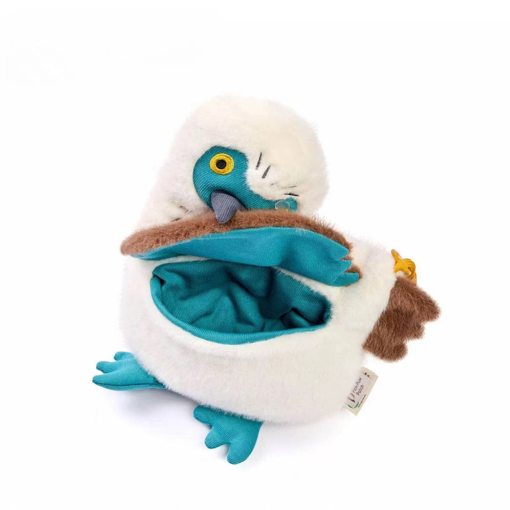Blue-footed Booby Plush Crossbody Bag