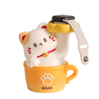 Calico Cat Watch Charger Stand, Cute Resin Desk Decor