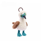 Blue-footed Booby Plush Keychain, Cute Soft Bag Charm for Backpacks