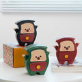 Cute Cartoon Twisted Jewelry Cabinet, Desktop Resin Storage Box for Jewelry
