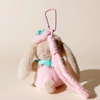 Berry Bunny Strawberry Bag Charm - product image 4 showing the strawberry bunny bag charm