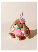 Berry Bunny Strawberry Bag Charm - product image 10 showing the strawberry bunny bag charm