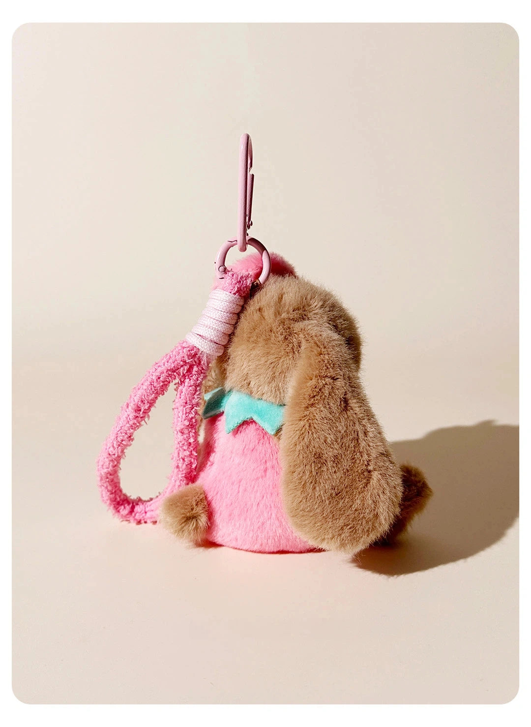 Berry Bunny Strawberry Bag Charm - product image 14 showing the strawberry bunny bag charm