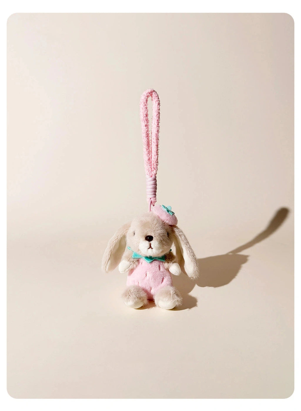 Berry Bunny Strawberry Bag Charm - product image 15 showing the strawberry bunny bag charm