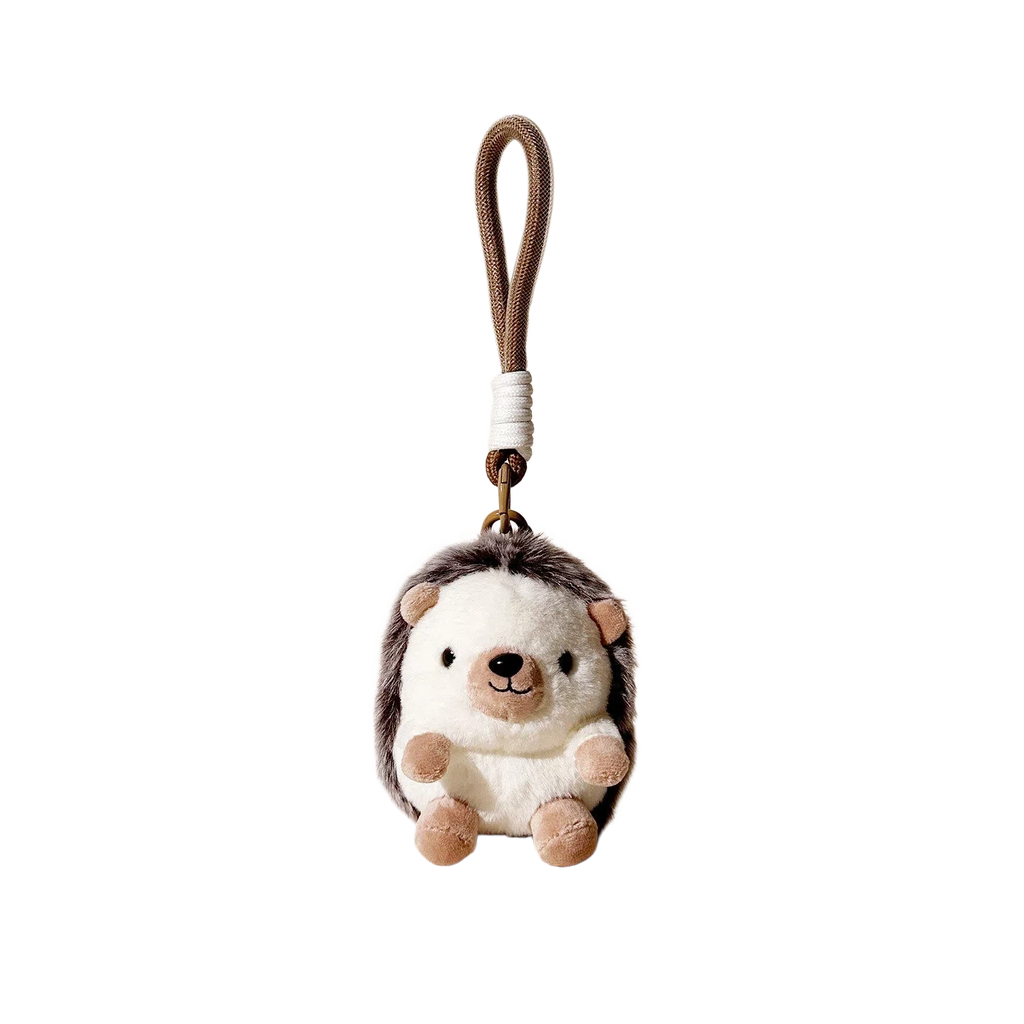 Little Hedgehog Plush Bag Charm - Brown Little Hedgehog variant