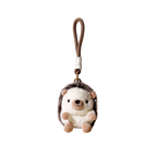 Little Hedgehog Plush Bag Charm - Brown Little Hedgehog variant