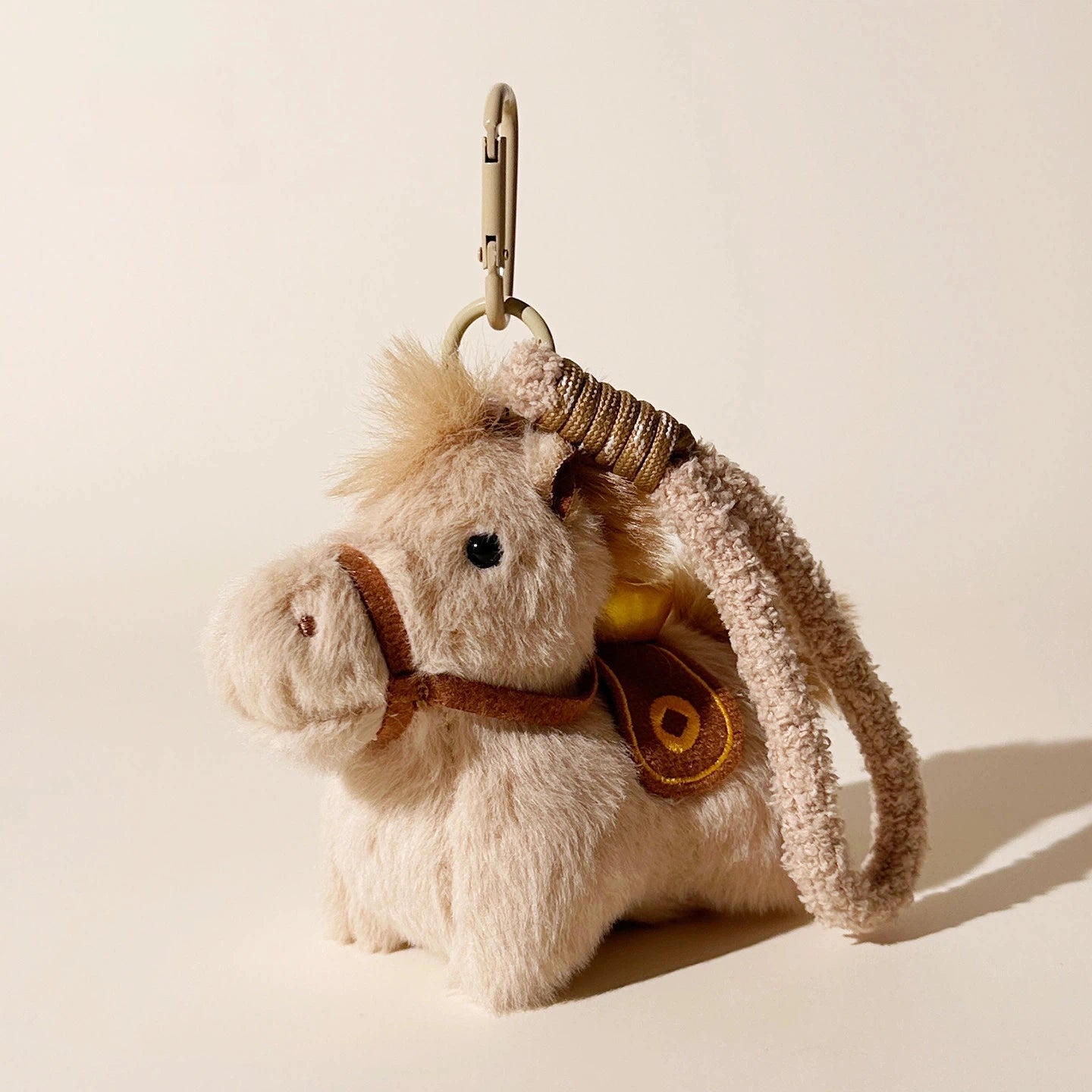Lucky Pony Plush Bag Charm - product image 3 showing the pony bag charm