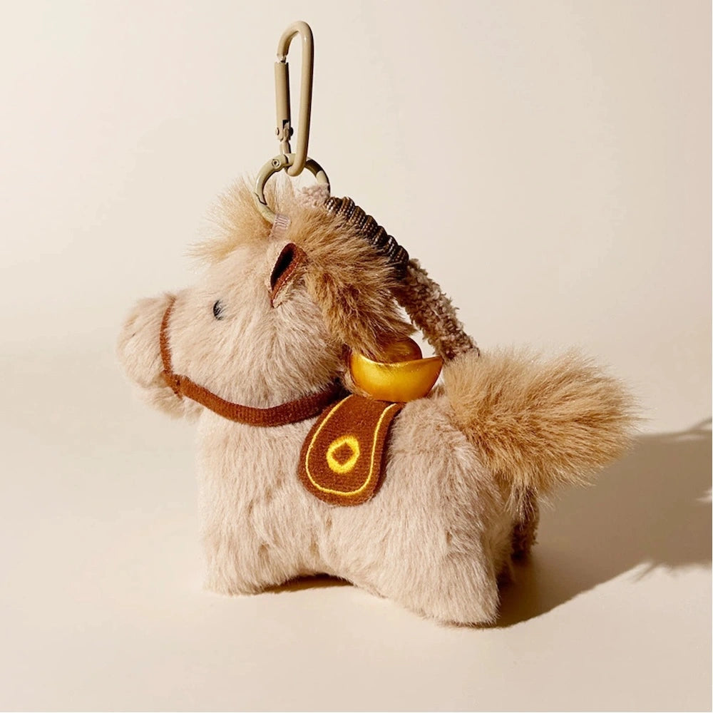 Lucky Pony Plush Bag Charm - product image 6 showing the pony bag charm