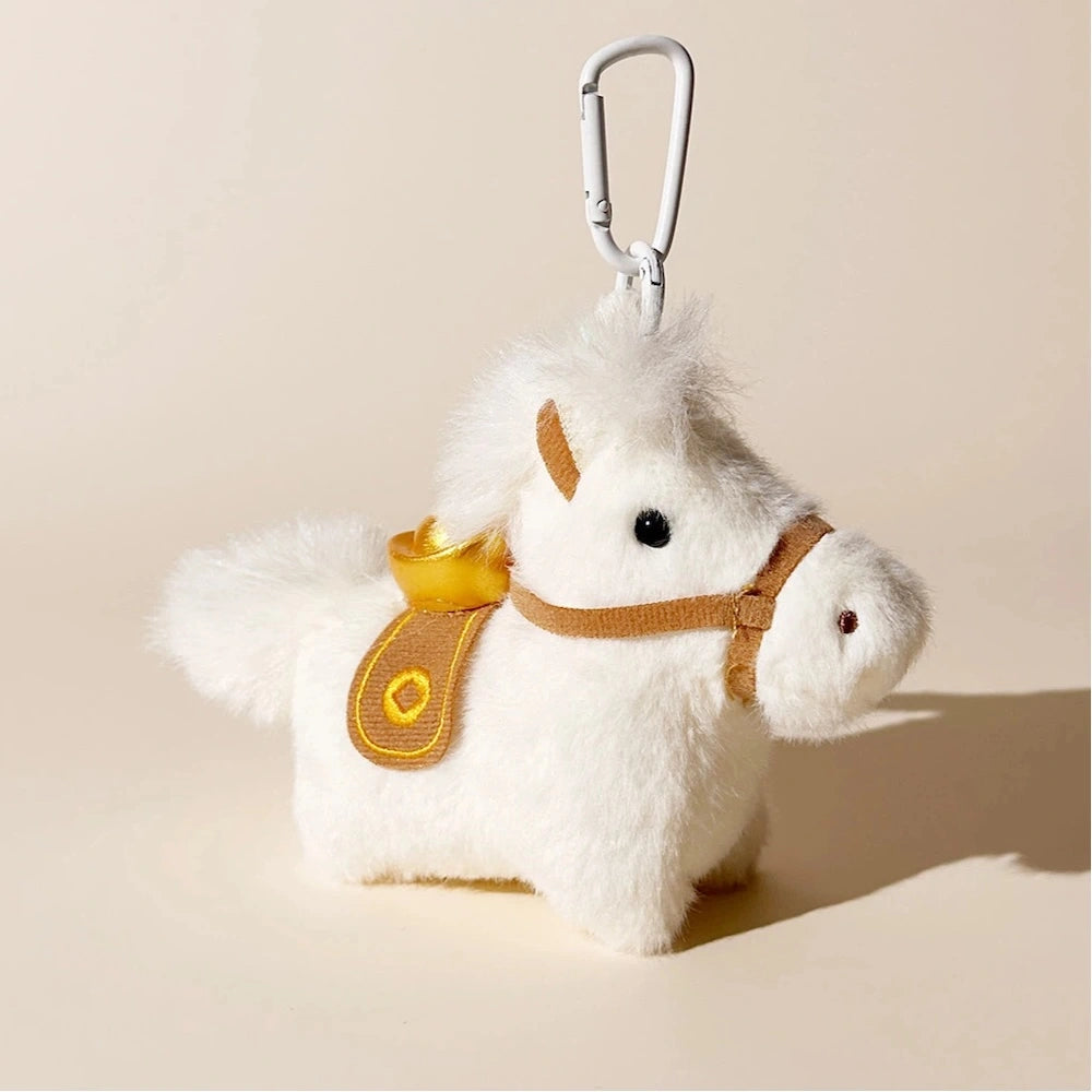 Lucky Pony Plush Bag Charm - product image 8 showing the pony bag charm