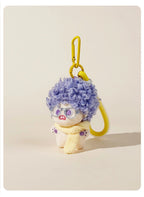 Fuzzy Doll Plush Bag Charm - product image 7 showing the fuzzy doll bag charm