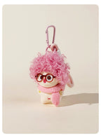 Fuzzy Doll Plush Bag Charm - product image 10 showing the fuzzy doll bag charm