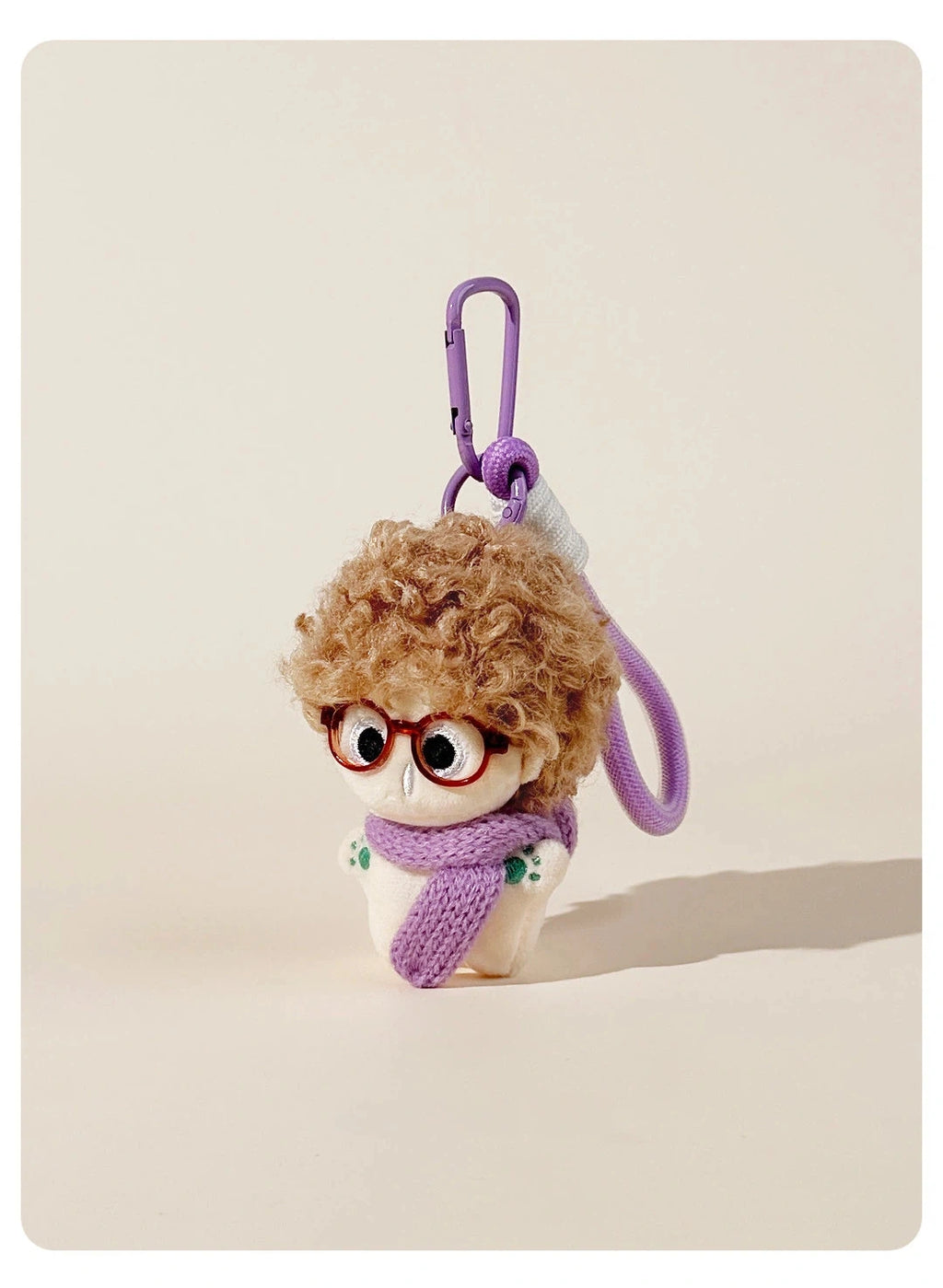 Fuzzy Doll Plush Bag Charm - product image 15 showing the fuzzy doll bag charm