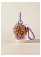 Fuzzy Doll Plush Bag Charm - product image 16 showing the fuzzy doll bag charm