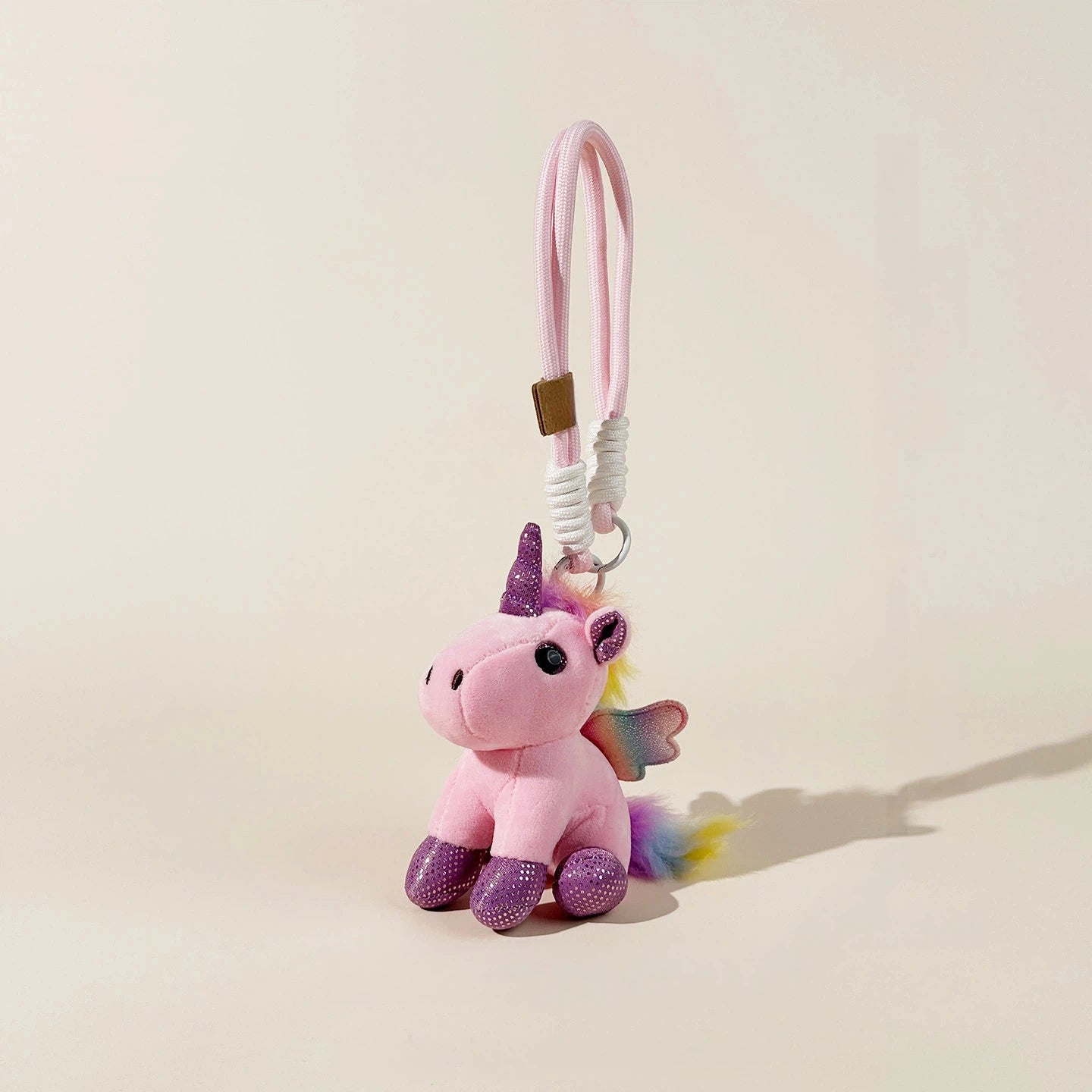 Winged Unicorn Plush Bag Charm - Pink Winged Unicorn variant