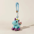 Pastel Unicorn Plush Bag Charm - product image 6 showing the pastel unicorn bag charm
