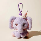 Little Elephant Plush Bag Charm - product image 3 showing the little elephant bag charm