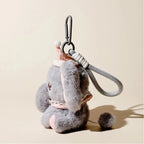Little Elephant Plush Bag Charm - product image 7 showing the little elephant bag charm
