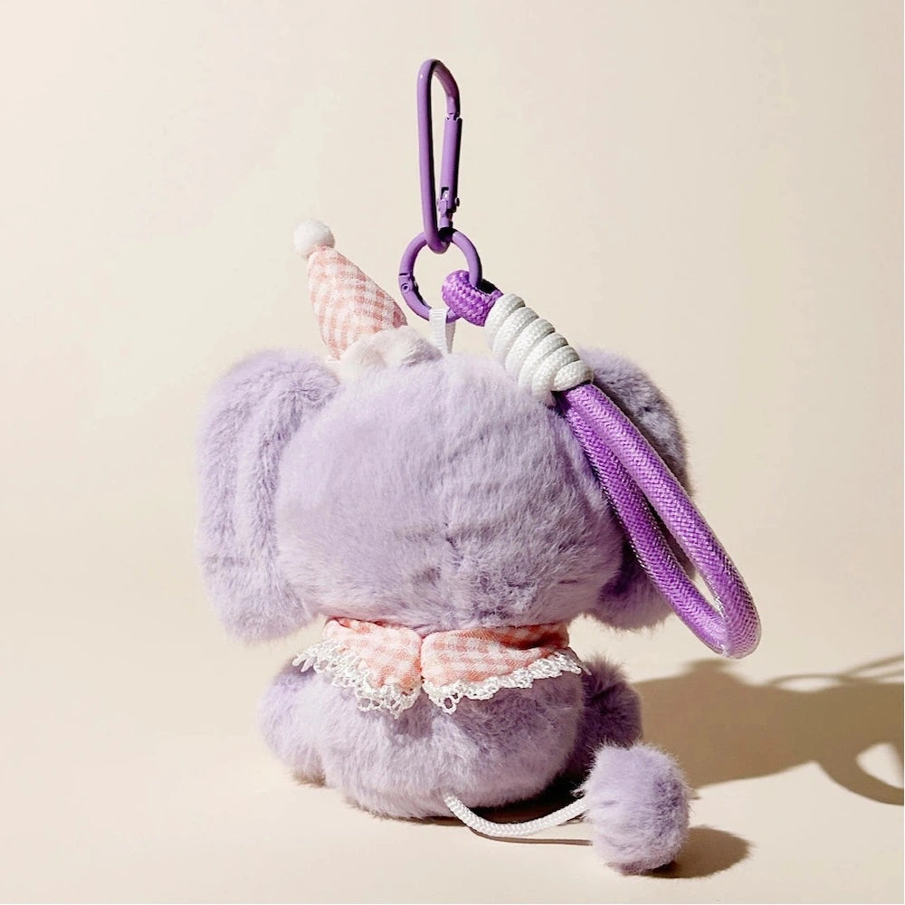 Little Elephant Plush Bag Charm - product image 11 showing the little elephant bag charm
