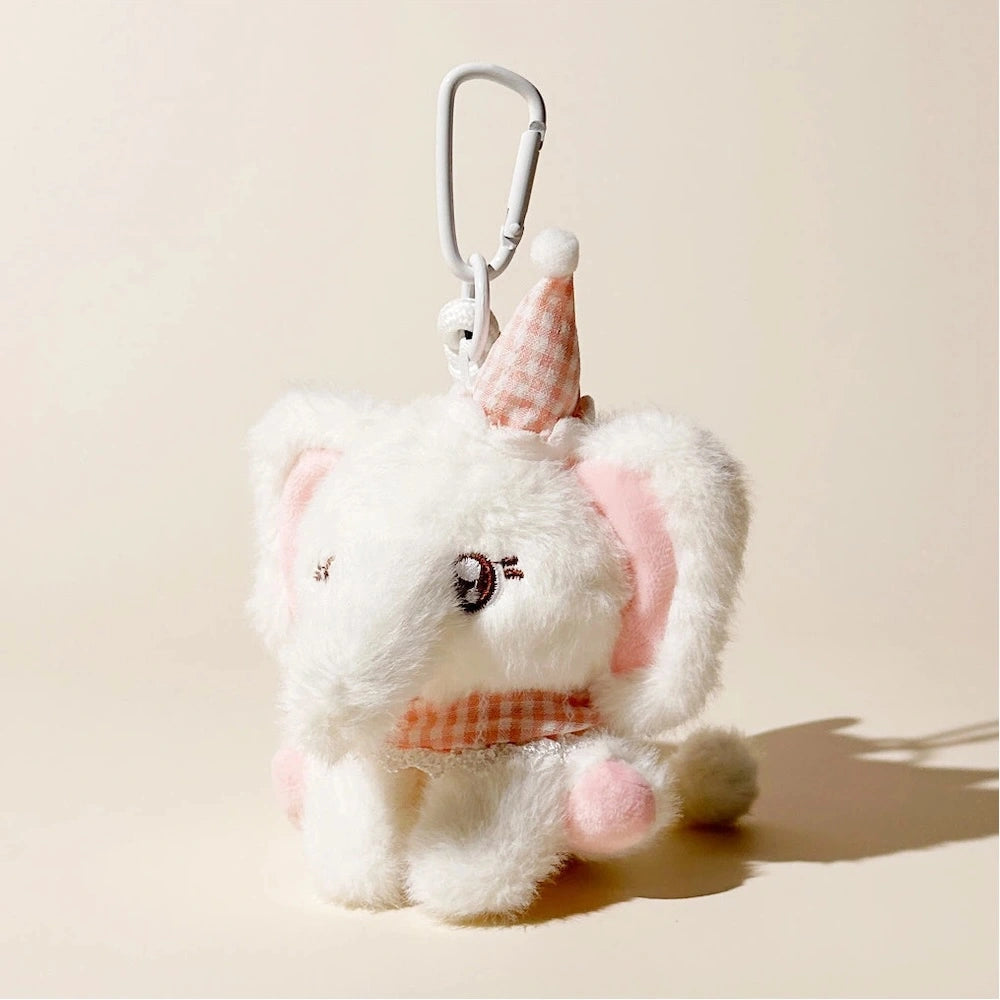 Little Elephant Plush Bag Charm - product image 12 showing the little elephant bag charm