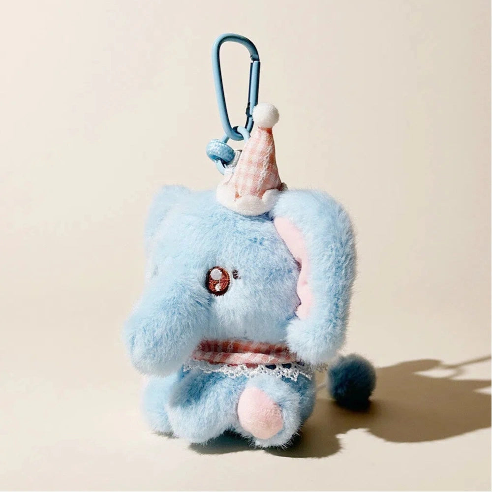 Little Elephant Plush Bag Charm - product image 15 showing the little elephant bag charm