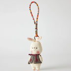 Mollydoll Retro Plush Bag Charm - product image 1 showing the retro doll character bag charm
