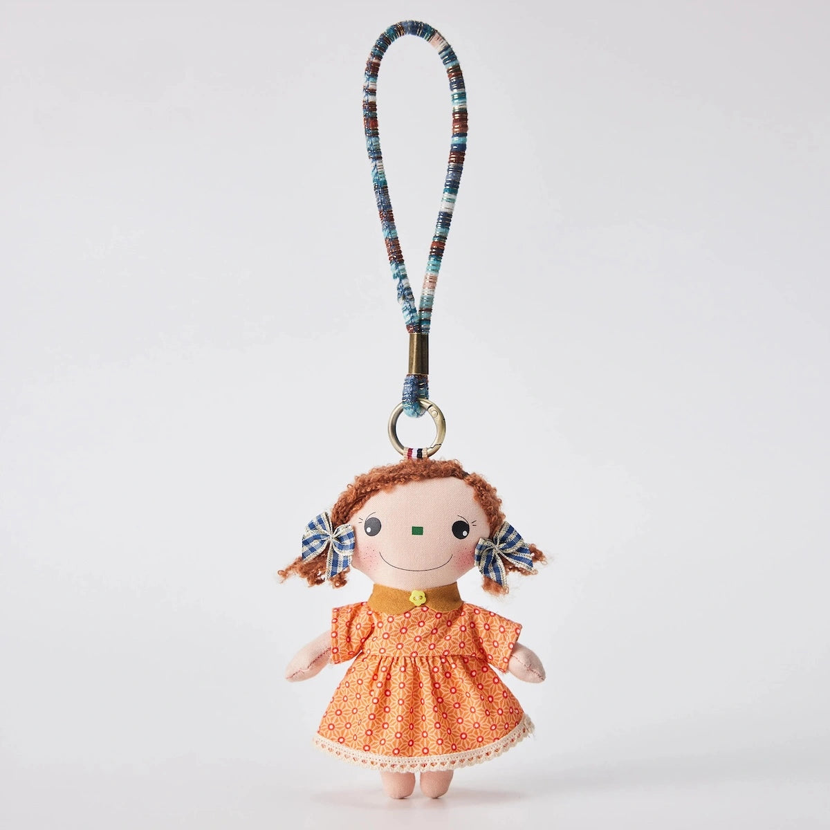 Mollydoll Retro Plush Bag Charm - Amy Girl Charm variant
