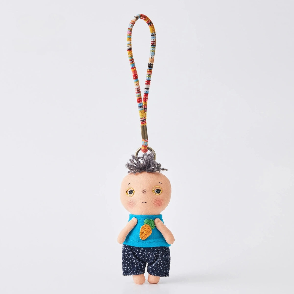 Mollydoll Retro Plush Bag Charm - George Boy Charm variant