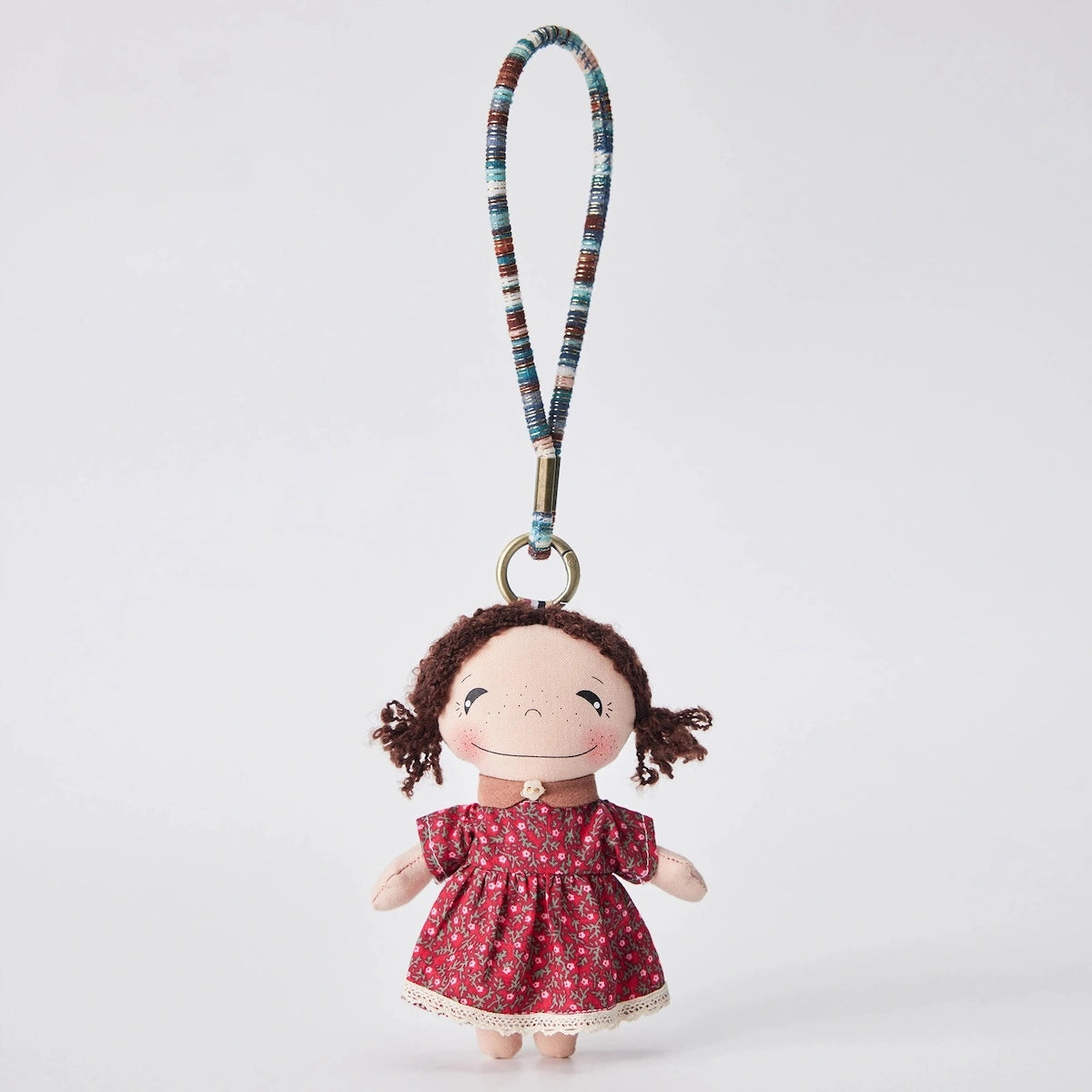 Mollydoll Retro Plush Bag Charm - Julie Girl Charm variant