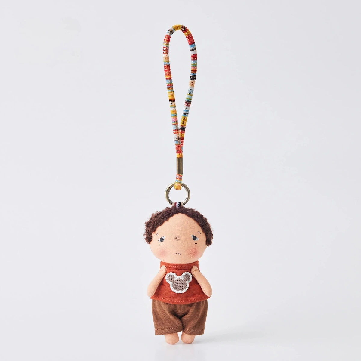 Mollydoll Retro Plush Bag Charm - Paul Boy Charm variant