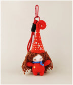 Witch Doll Plush Bag Charm - product image 1 showing the witch doll design