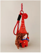 Witch Doll Plush Bag Charm - product image 3 showing the witch doll design