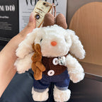Bunny Fur Bag Charm - Blue variant image