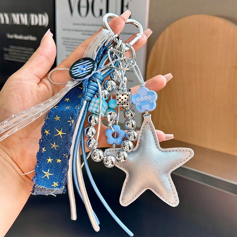 Star Bag Charm - Soft Plush Keychain Gift - product image 1