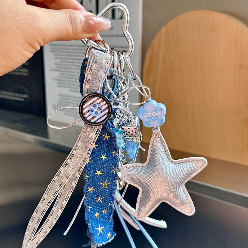Star Bag Charm - Soft Plush Keychain Gift - product image 2